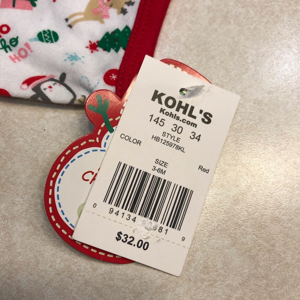 SOLD!!!    NWT Christmas outfit girls size 3-6m - Picture 8 of 12